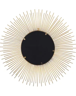 Lustro ścienne CILLY 80 cm 80 cm Metal Złoty