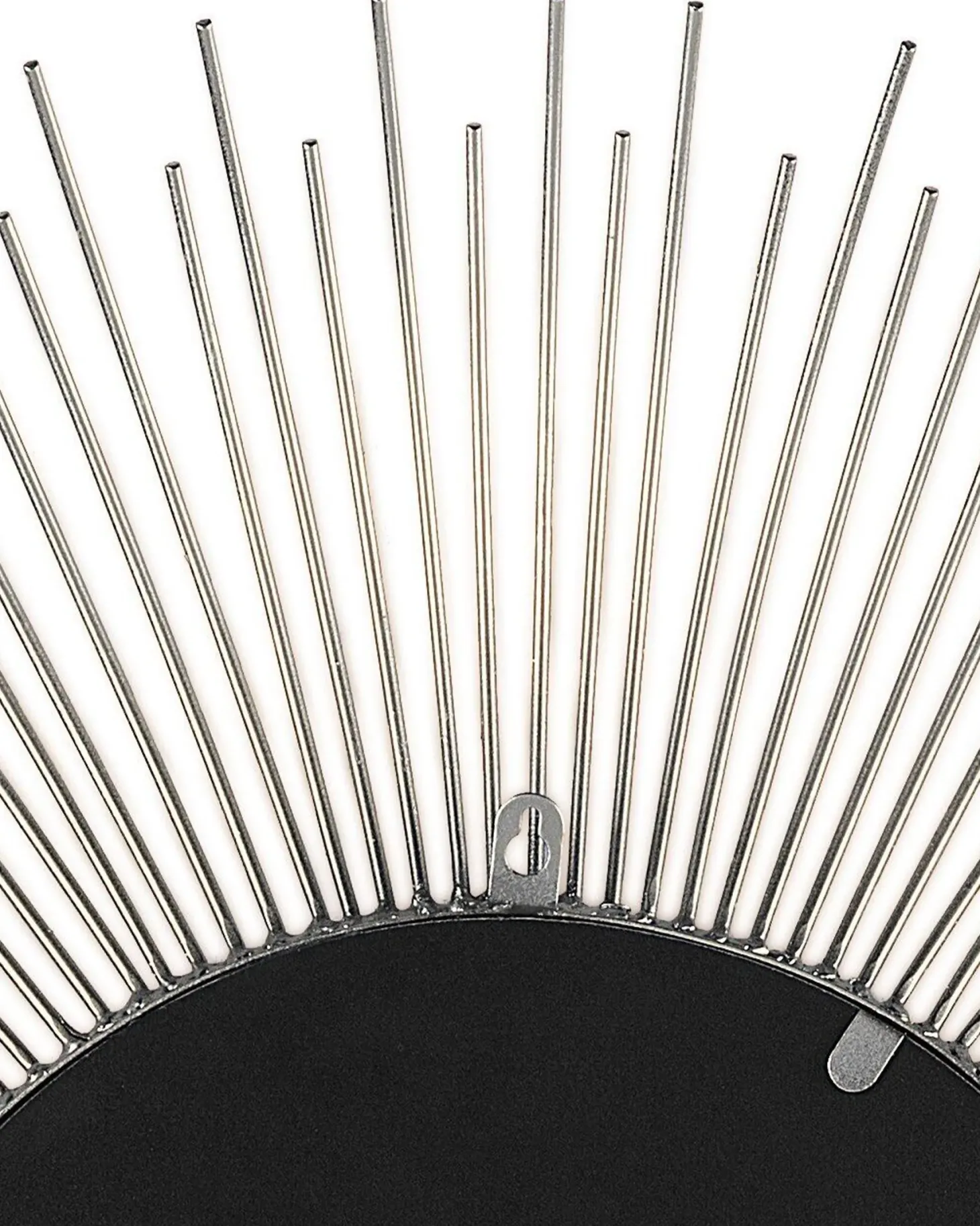 Lustro ścienne CILLY 80 cm 80 cm Metal Srebrny