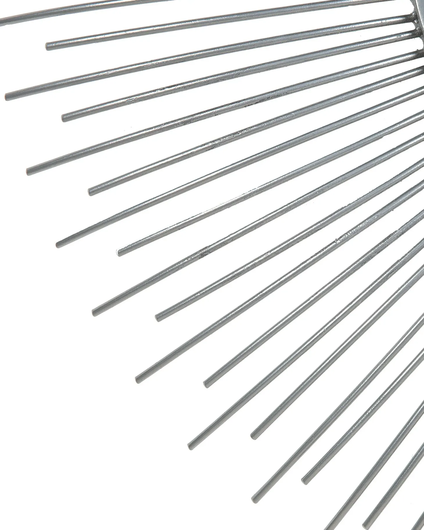 Lustro ścienne CILLY 80 cm 80 cm Metal Srebrny