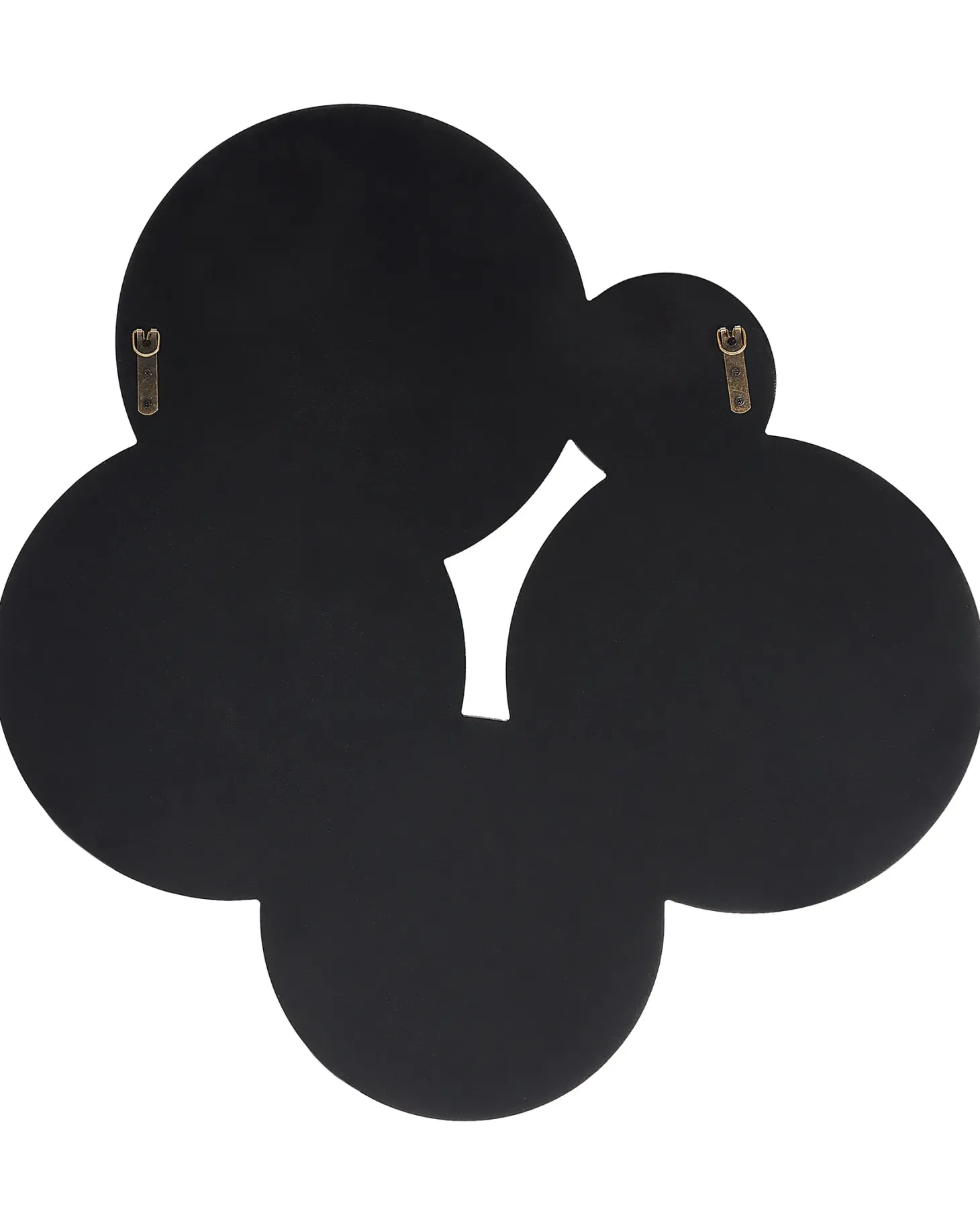 Lustro ścienne CLAIS 82 cm 80 cm Srebrny