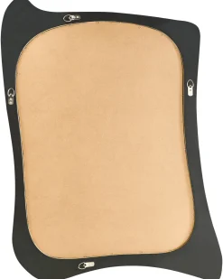 Lustro ścienne CONCARNEAU 65 cm 94 cm Złoty