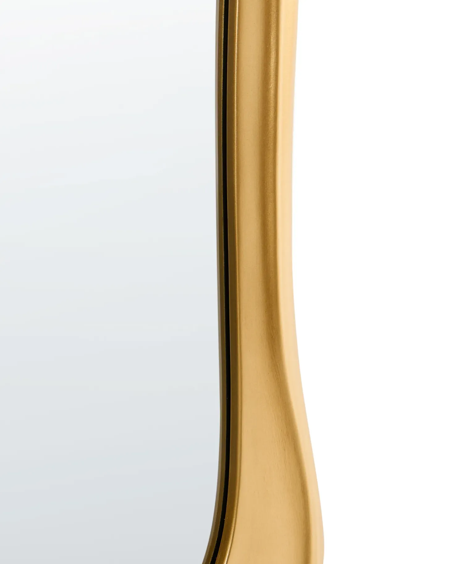 Lustro ścienne CONCARNEAU 65 cm 94 cm Złoty