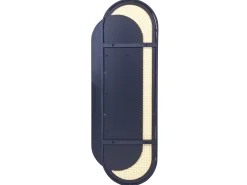 Lustro ścienne CREIL 51 cm 143 cm Technorattan Naturalny