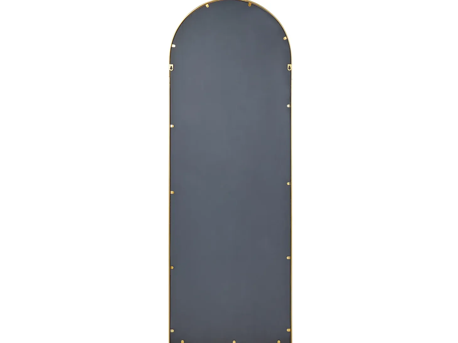 Lustro ścienne CROSSES 60 cm 170 cm Metal Złoty
