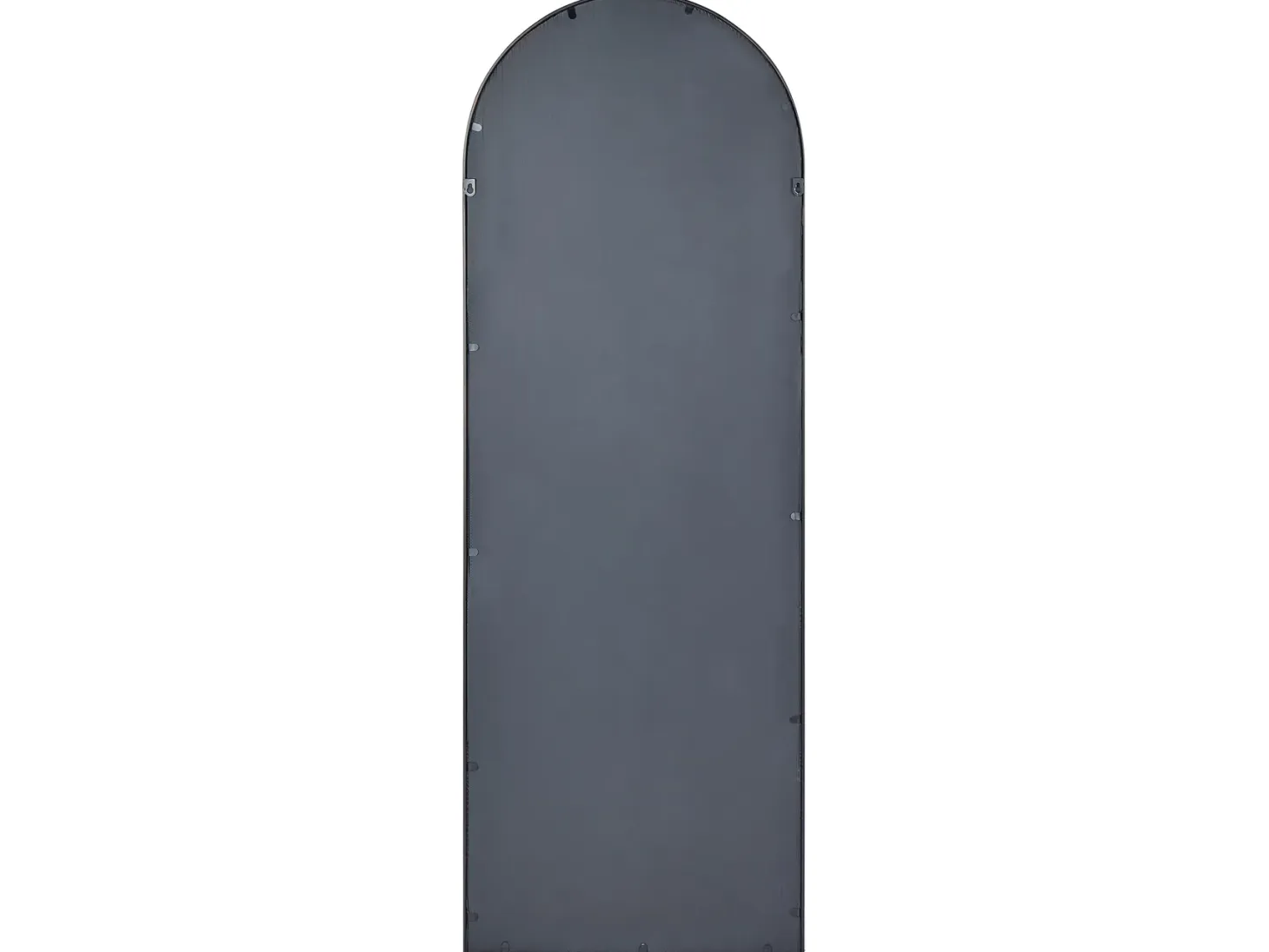 Lustro ścienne CROSSES 60 cm 170 cm Metal Czarny