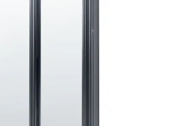 Lustro ścienne CROSSES 60 cm 170 cm Metal Czarny