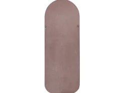 Lustro ścienne CULAN 60 cm 160 cm Welur Różowy