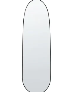 Lustro ścienne DARNETS 45 cm 160 cm Metal Czarny