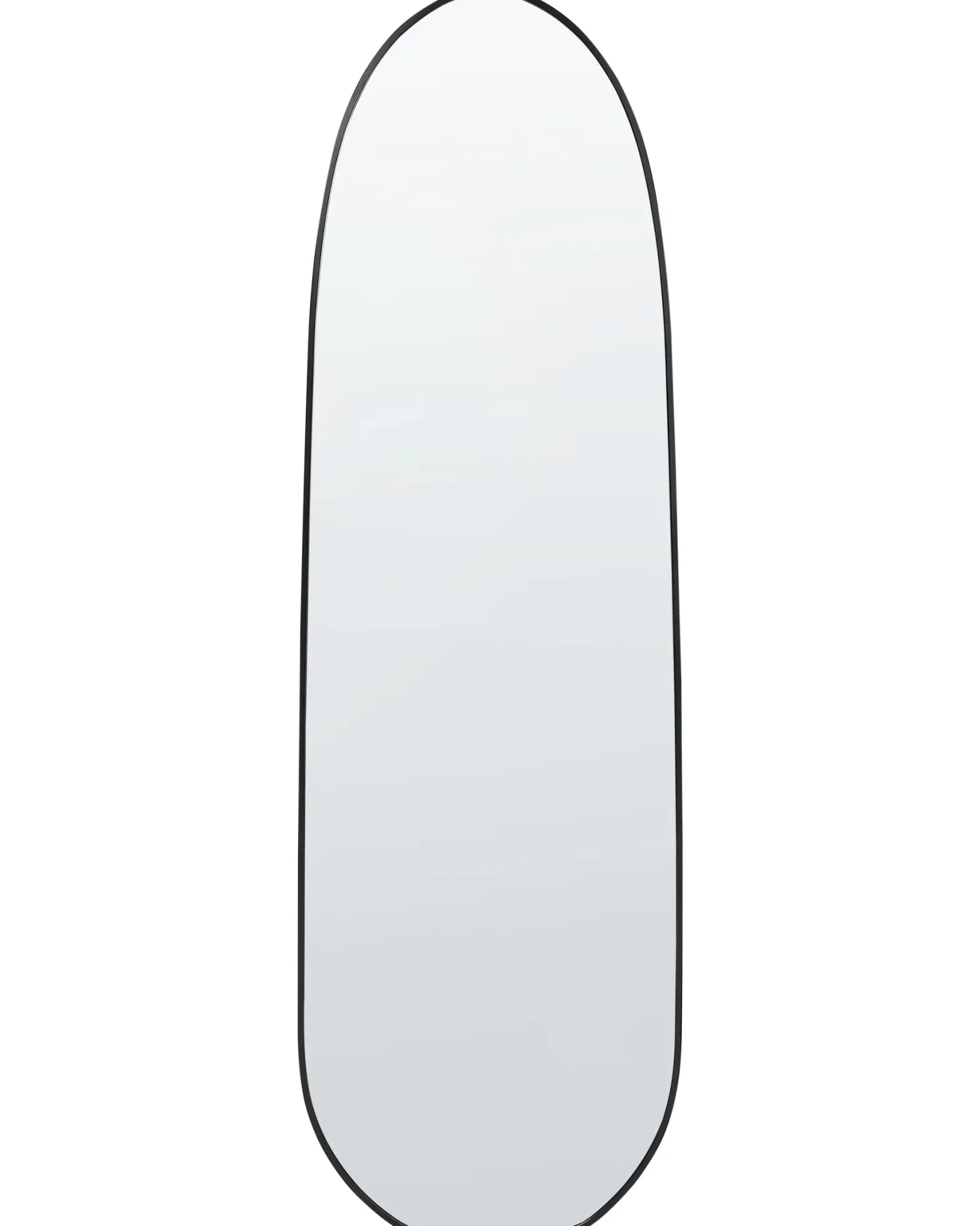 Lustro ścienne DARNETS 45 cm 160 cm Metal Czarny