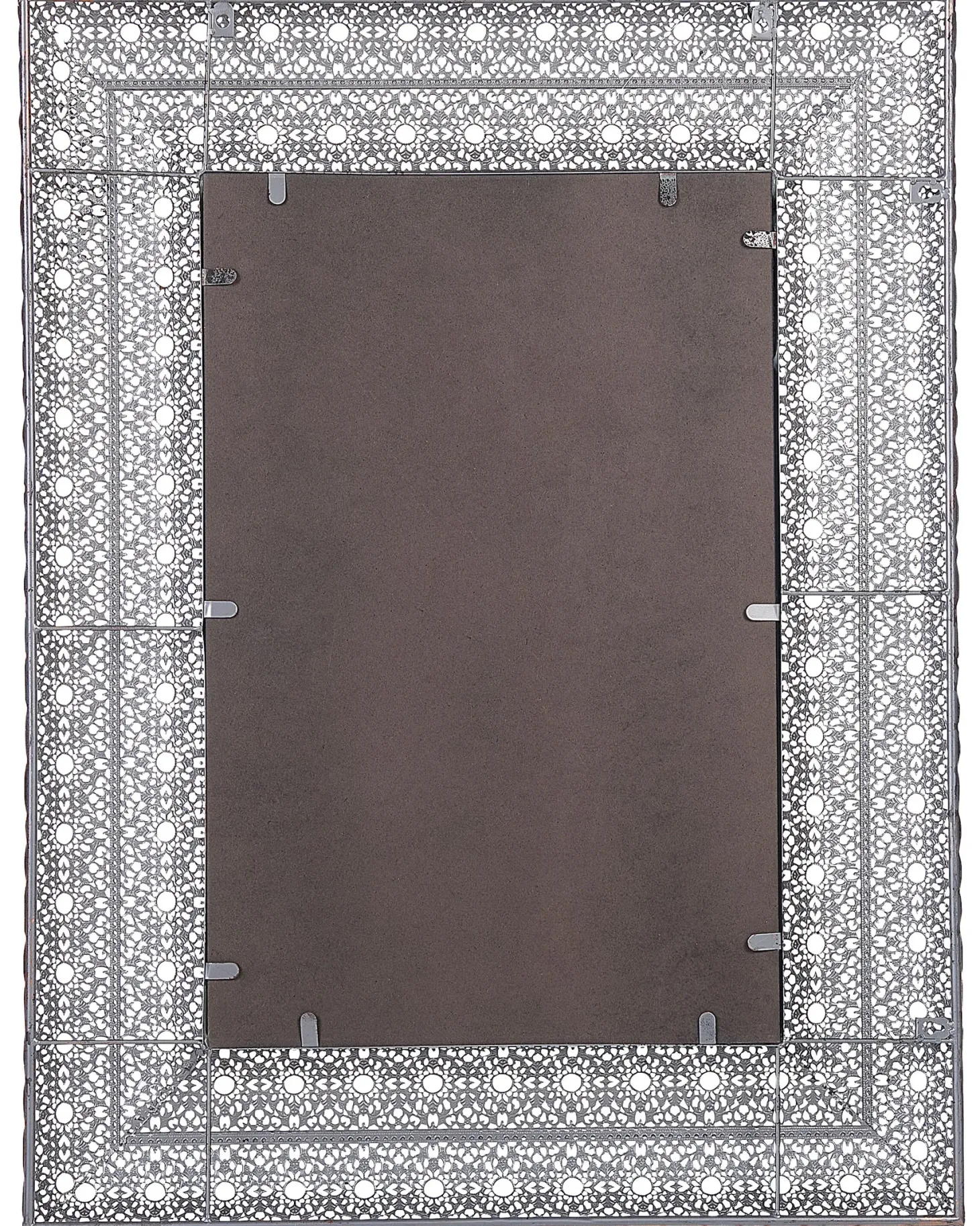 Lustro ścienne DEHRADUN 69 cm 90 cm Metal Złoty