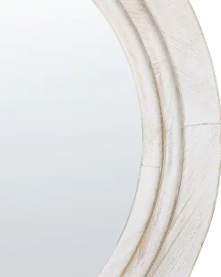 Lustro ścienne DELICIAS 60 cm 60 cm Złamana biel