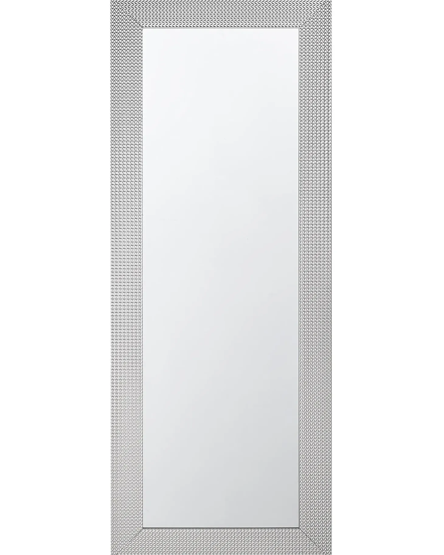 Lustro ścienne DERVAL 50 cm 130 cm Srebrny
