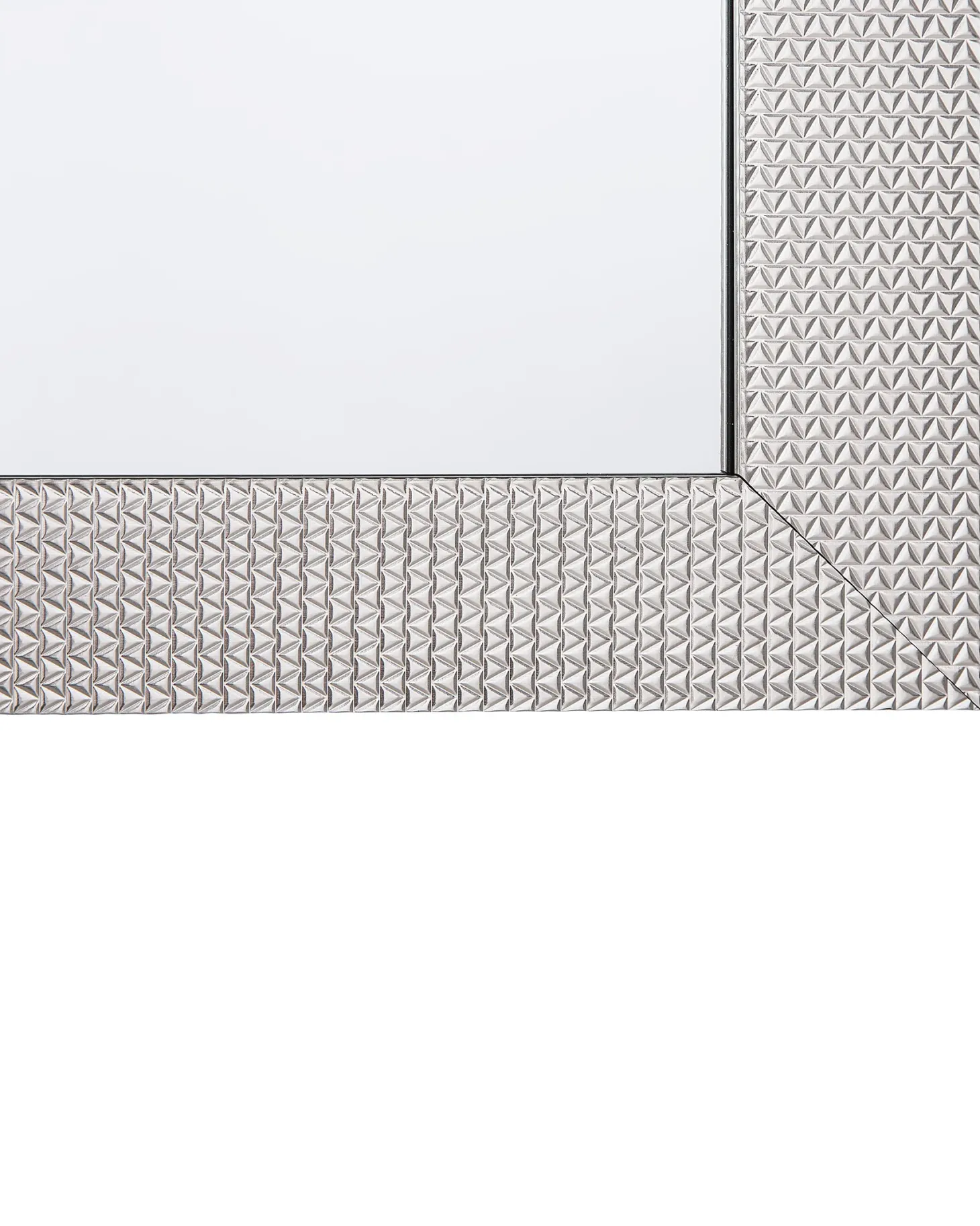 Lustro ścienne DERVAL 50 cm 130 cm Srebrny