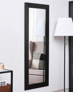 Lustro ścienne DRAVEIL 50 cm 130 cm Czarny