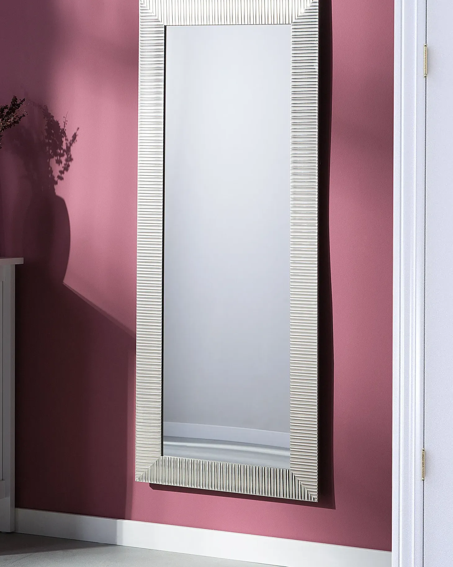 Lustro ścienne DRAVEIL 50 cm 130 cm Złoty