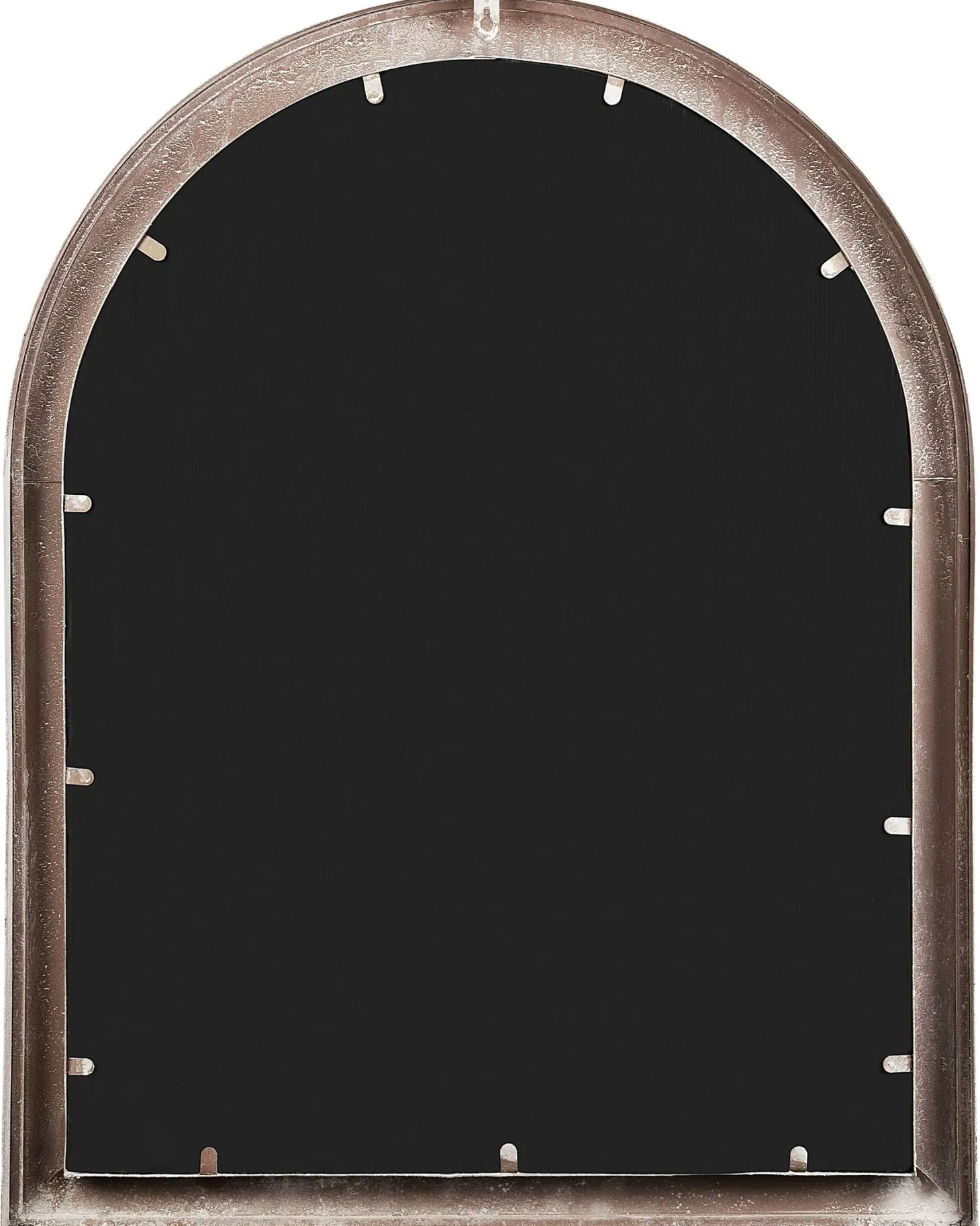 Lustro ścienne EMBRY 69 cm 88 cm Metal Beżowy