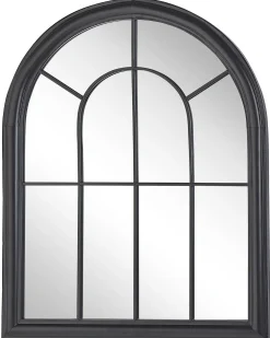 Lustro ścienne EMBRY 69 cm 89 cm Metal Czarny