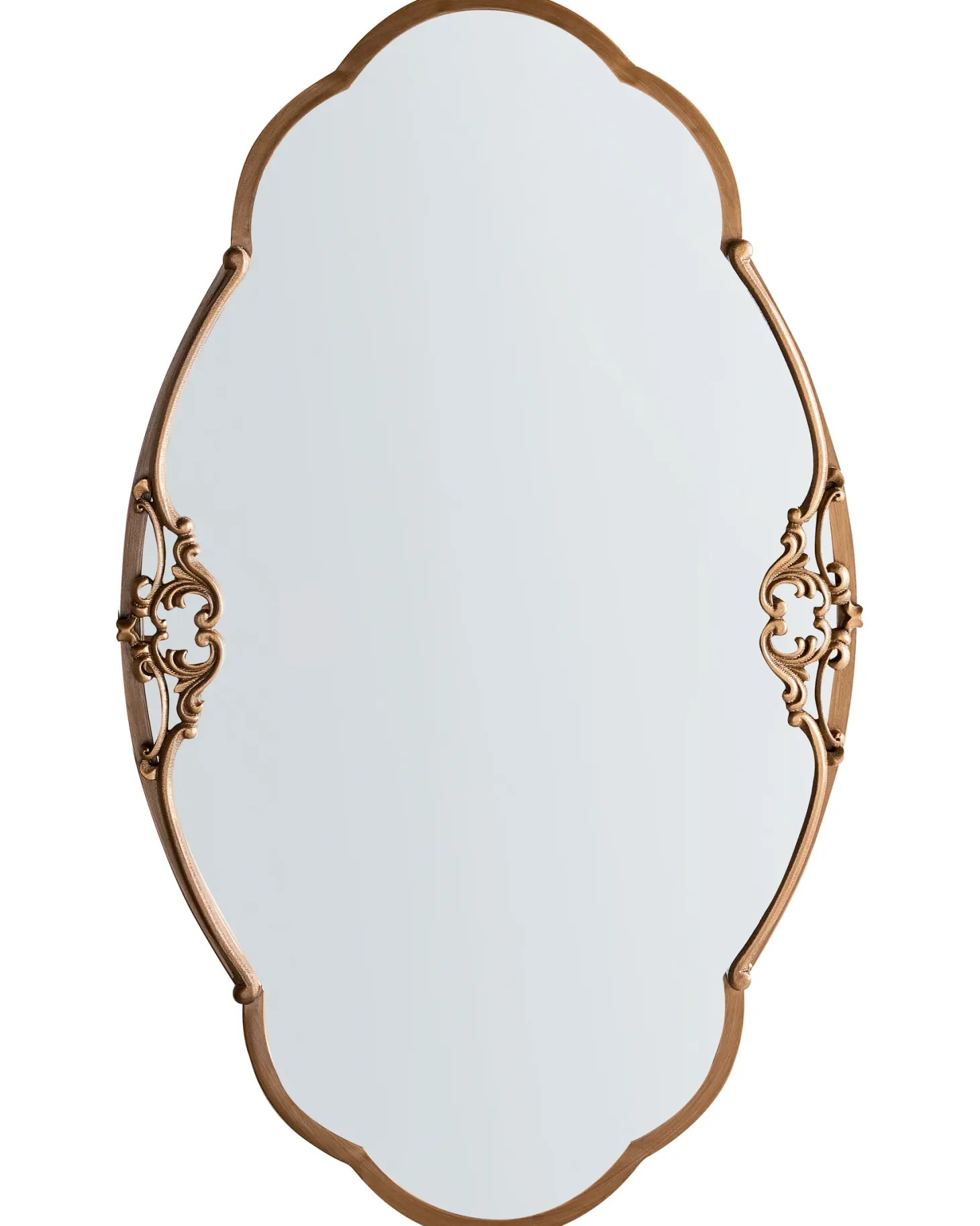 Lustro ścienne EPANNES 49 cm 84 cm Złoty