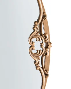 Lustro ścienne EPANNES 49 cm 84 cm Złoty