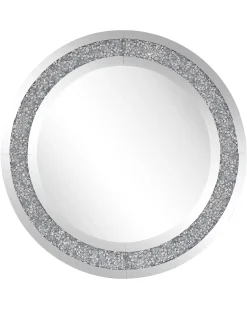 Lustro ścienne ERBRAY 70 cm 70 cm Srebrny