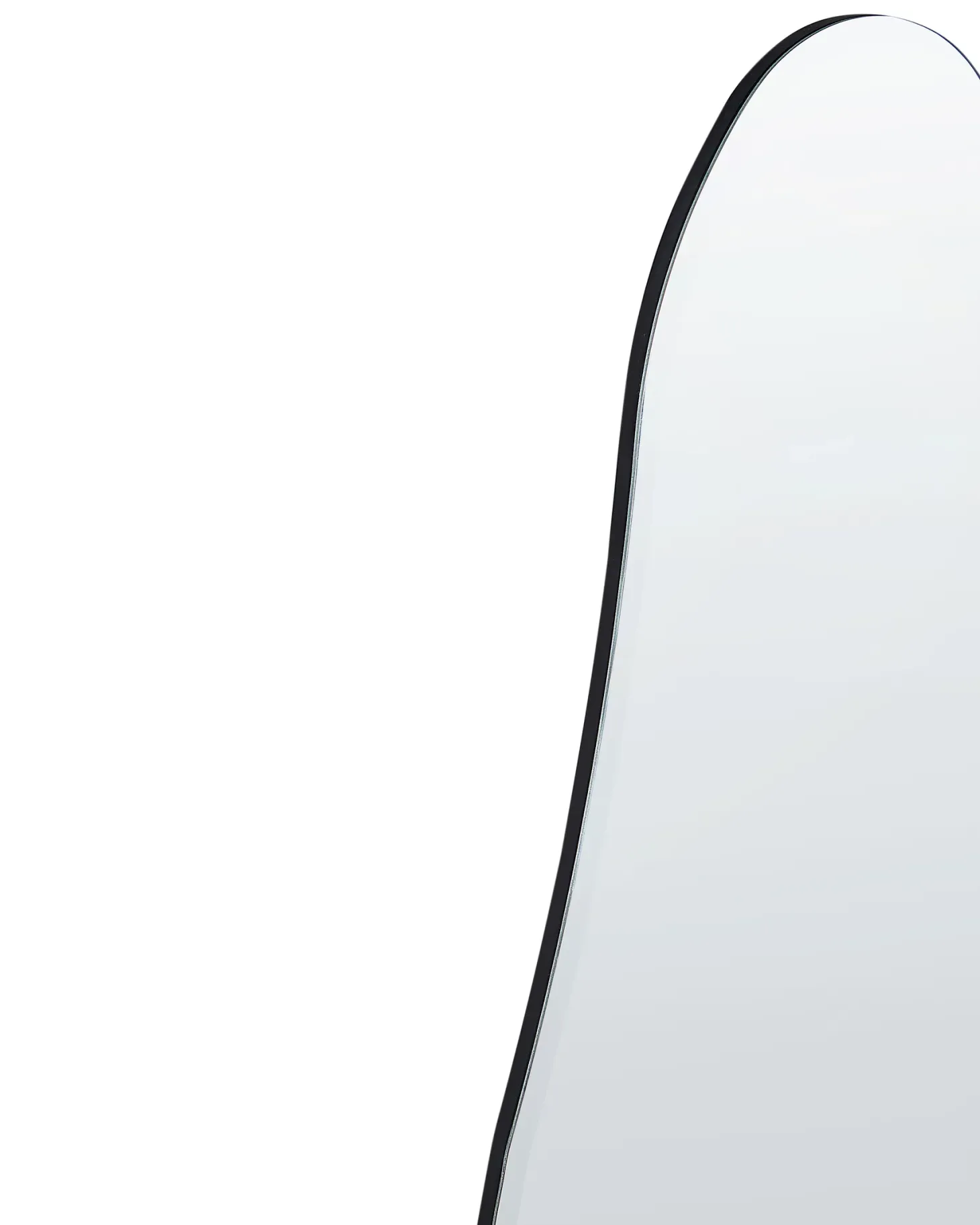 Lustro ścienne ESTANG 50 cm 140 cm Srebrny