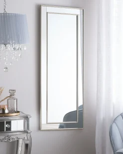 Lustro ścienne FENIOUX 50 cm 130 cm Srebrny