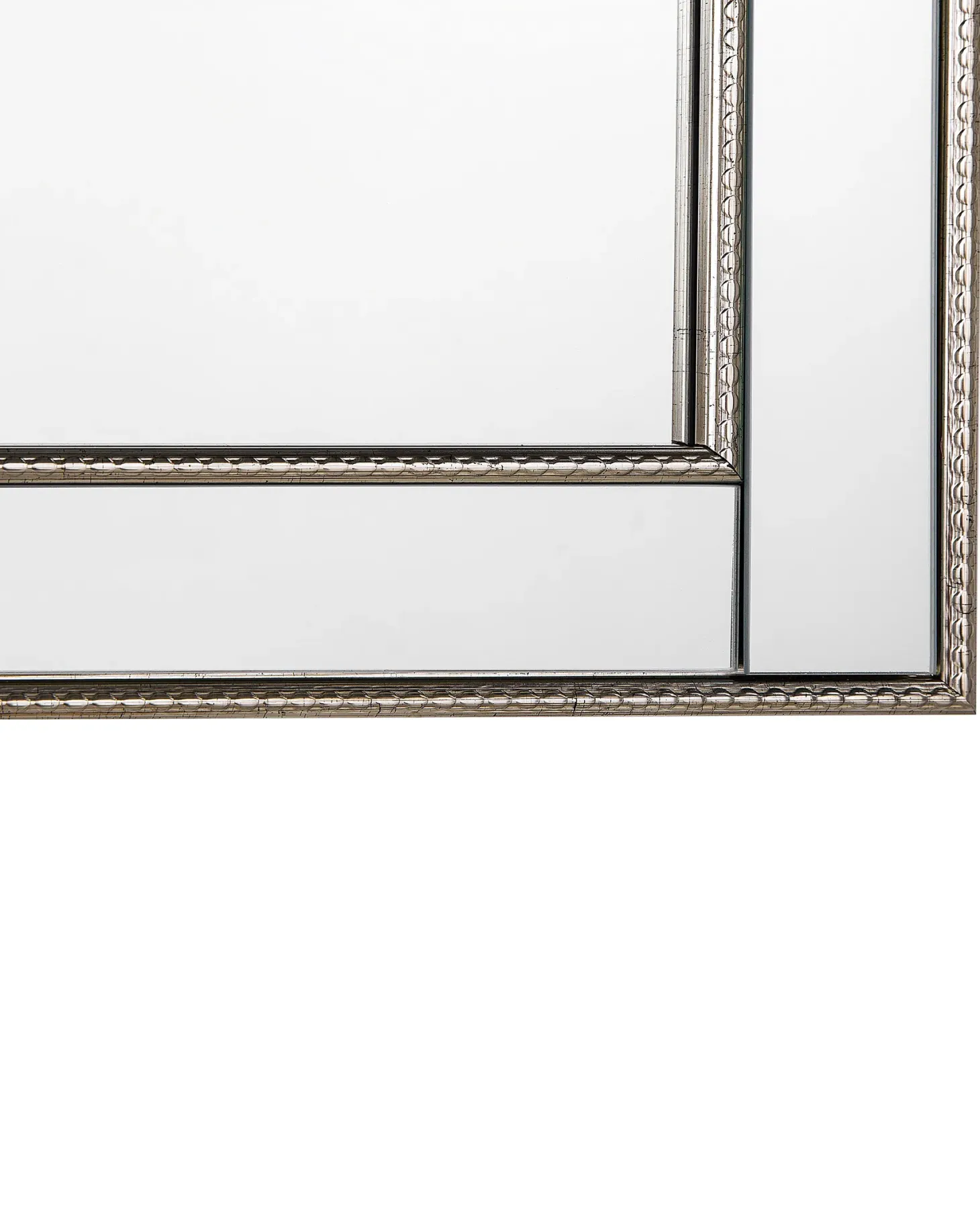 Lustro ścienne FENIOUX 50 cm 130 cm Srebrny