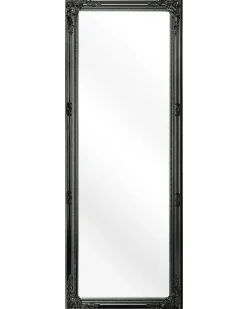 Lustro ścienne FOUGERES 50 cm 130 cm Czarny