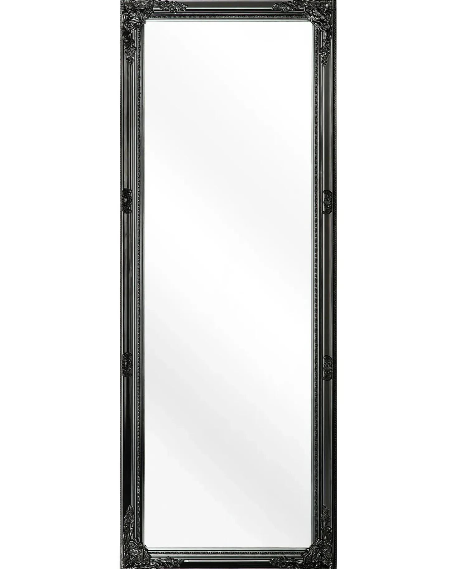 Lustro ścienne FOUGERES 50 cm 130 cm Czarny