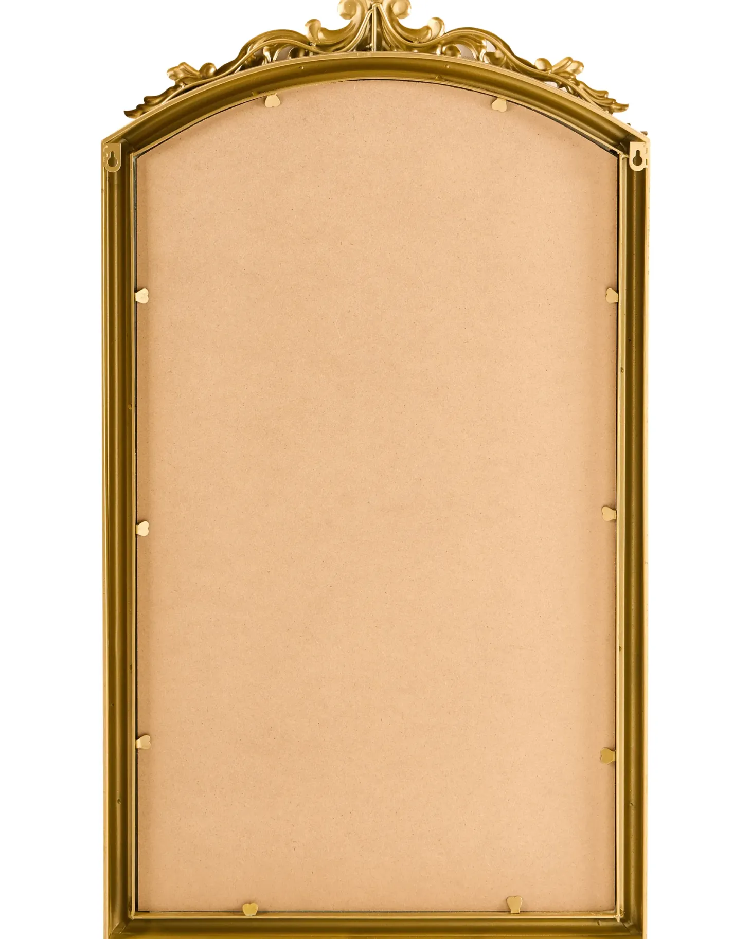 Lustro ścienne GORGES 55 cm 96 cm Metal Złoty