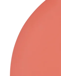 Lustro ścienne GROISES 55 cm 140 cm Pomarańczowy
