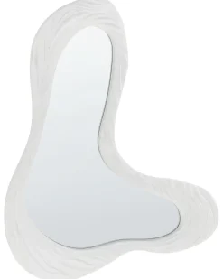 Lustro ścienne GUICLAN 61 cm 83 cm Biały