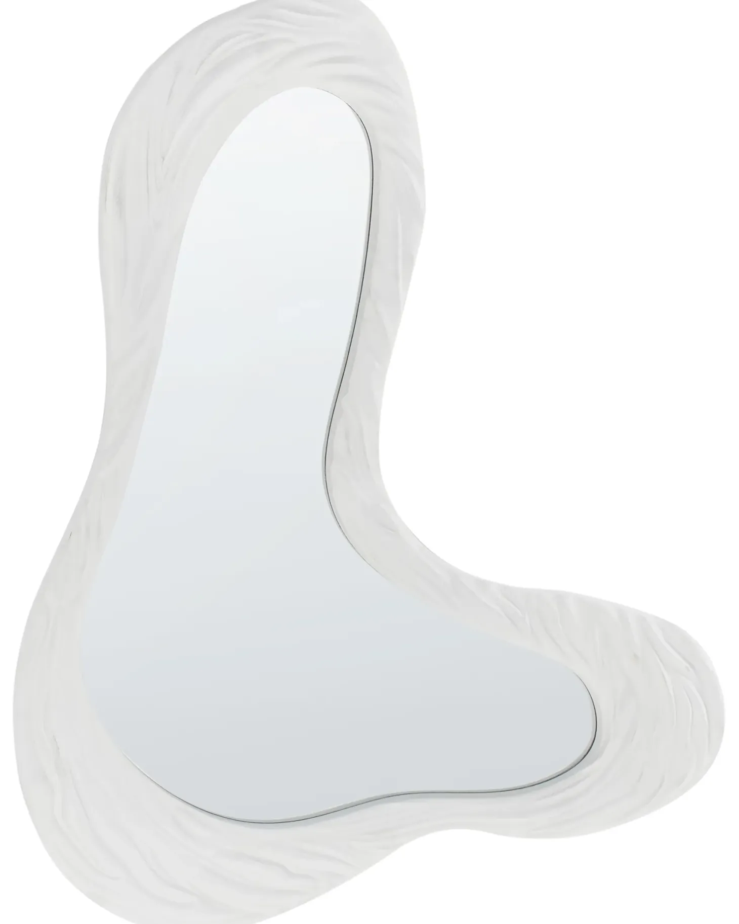 Lustro ścienne GUICLAN 61 cm 83 cm Biały