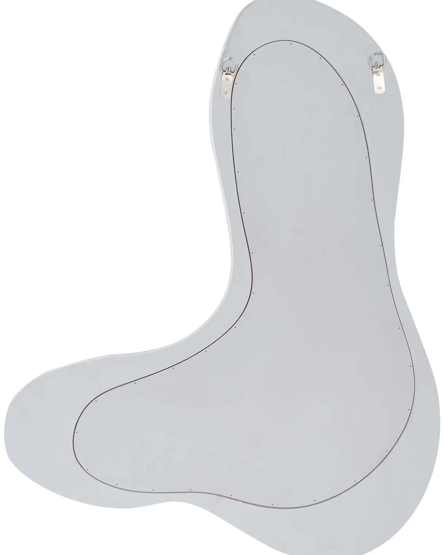 Lustro ścienne GUICLAN 61 cm 83 cm Biały