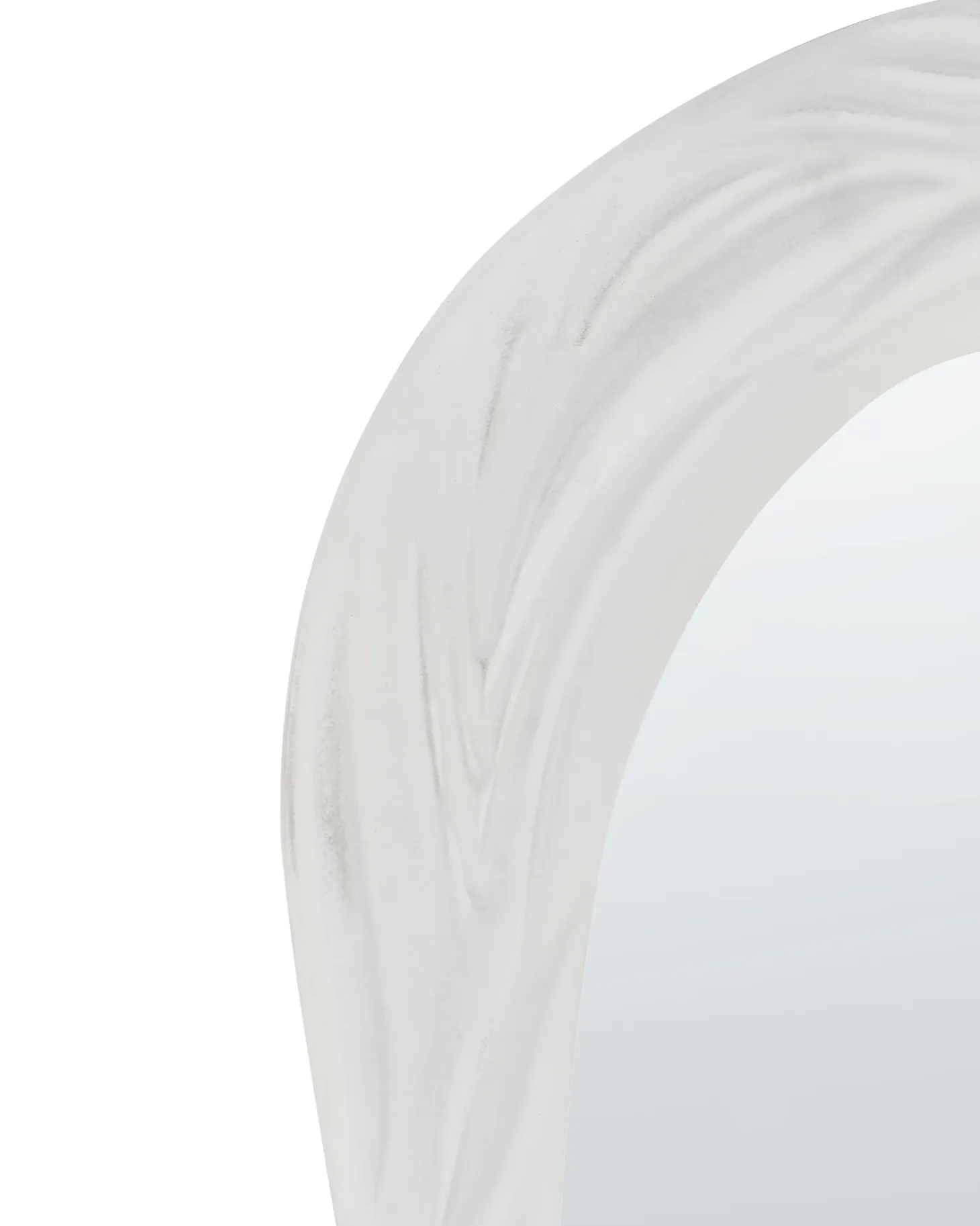 Lustro ścienne GUICLAN 61 cm 83 cm Biały