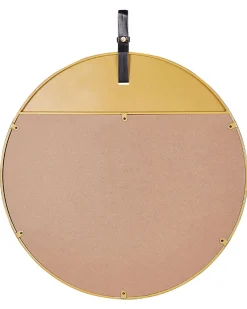 Lustro ścienne GURS 60 cm 60 cm Metal Złoty