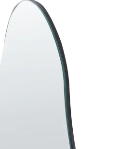 Lustro ścienne HERRY 46 cm 76 cm Srebrny