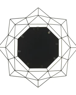 Lustro ścienne HILLION 60 cm 60 cm Metal Złoty