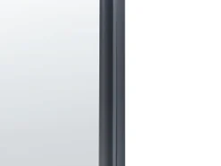 Lustro ścienne JARNAGES 45 cm 145 cm Metal Czarny
