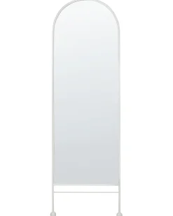 Lustro ścienne JARNAGES 45 cm 145 cm Metal Biały