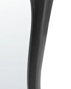 Lustro ścienne LANESTER 70 cm 100 cm Czarny