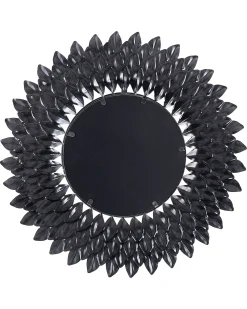 Lustro ścienne LARRAU 70 cm 70 cm Metal Srebrny
