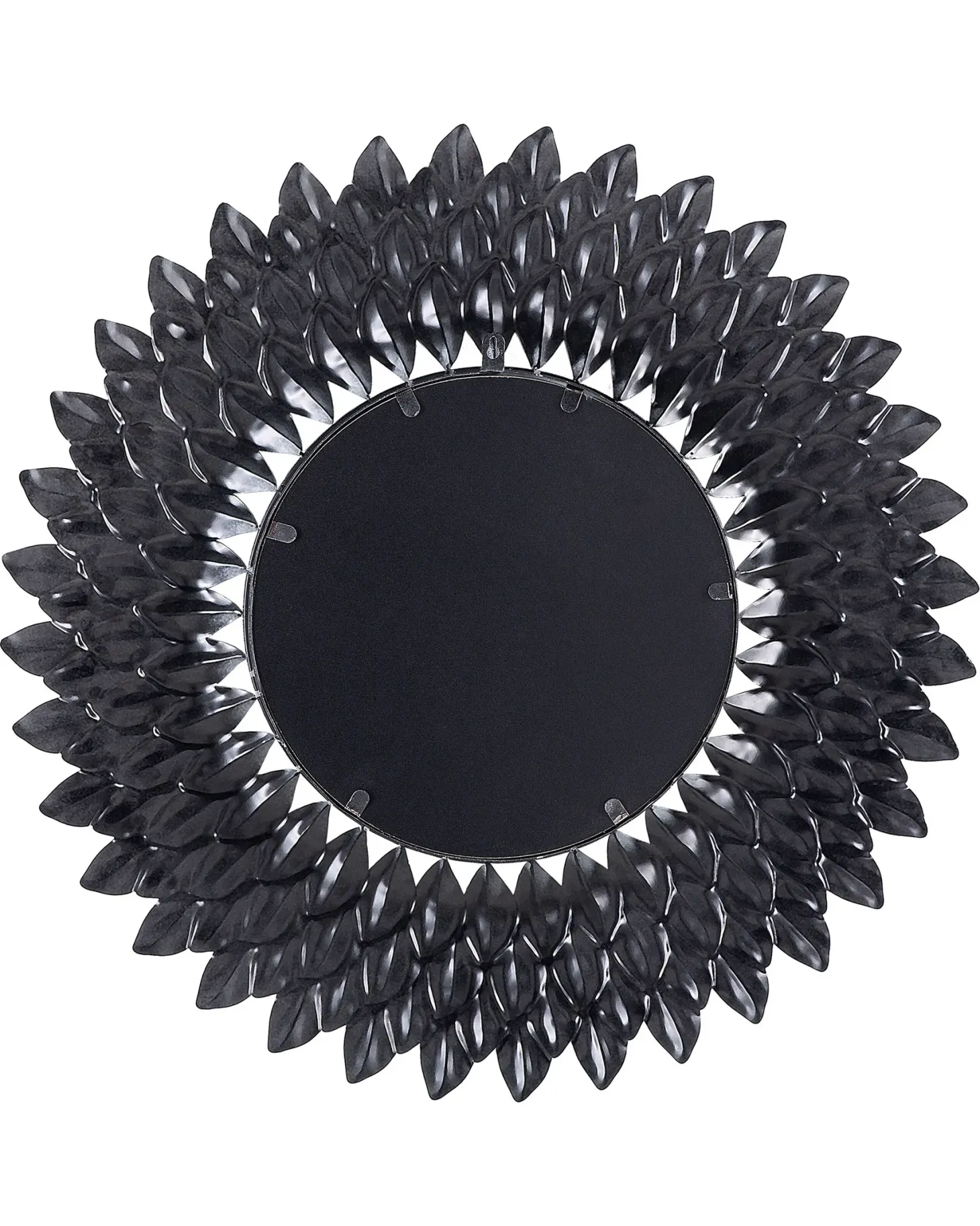 Lustro ścienne LARRAU 70 cm 70 cm Metal Srebrny