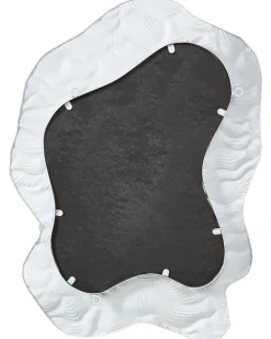 Lustro ścienne LINAS 51 cm 67 cm Szary