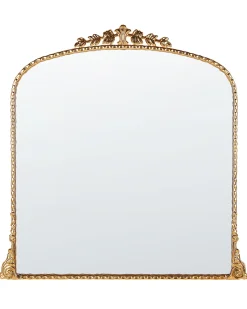 Lustro ścienne LIVRY 71 cm 71 cm Metal Złoty