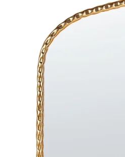 Lustro ścienne LIVRY 71 cm 71 cm Metal Złoty