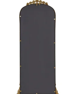 Lustro ścienne LIVRY 51 cm 114 cm Metal Złoty