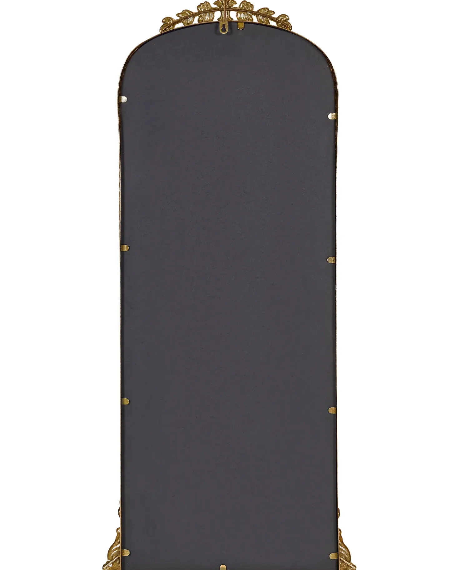 Lustro ścienne LIVRY 51 cm 114 cm Metal Złoty