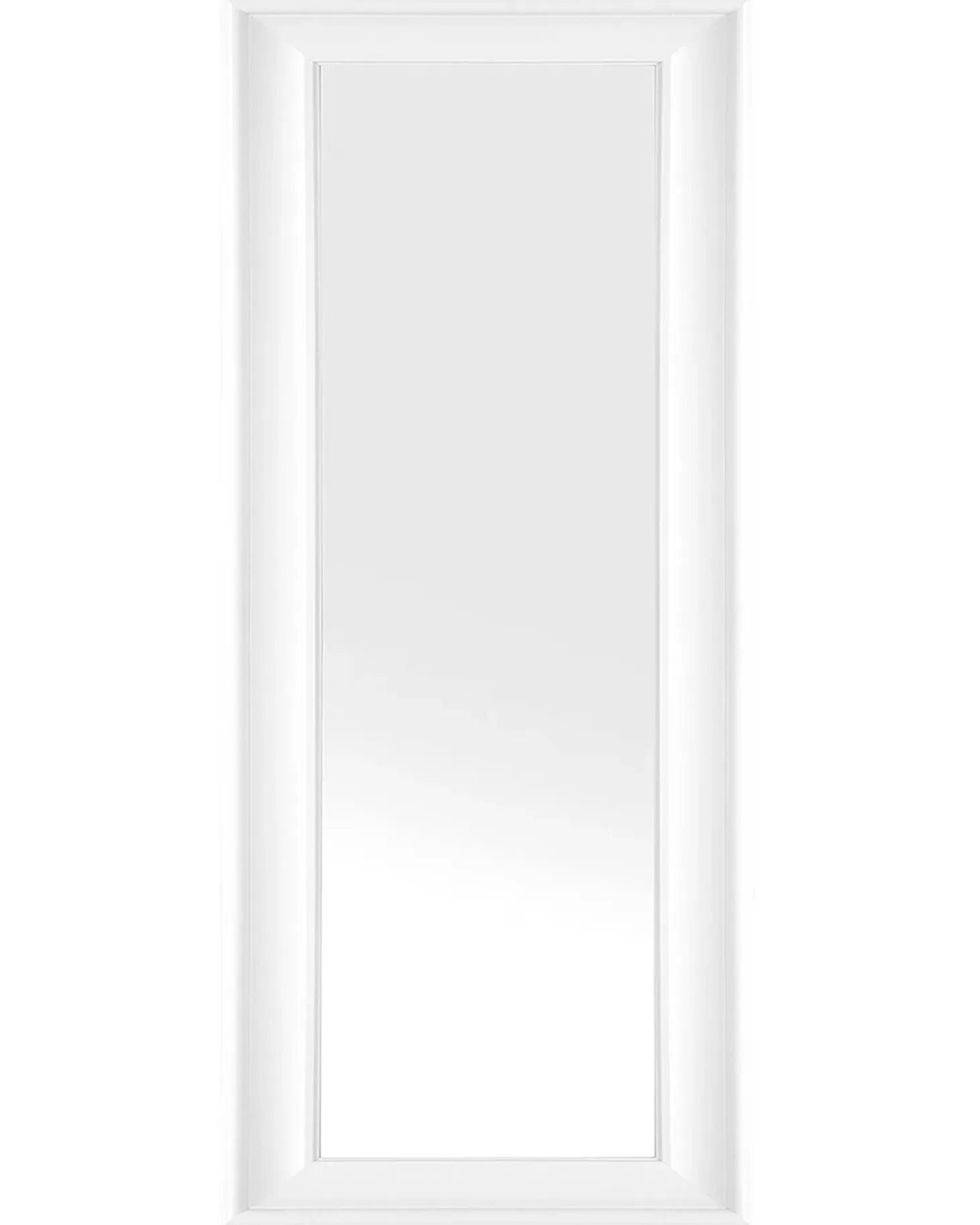 Lustro ścienne LUNEL 51 cm 141 cm Biały