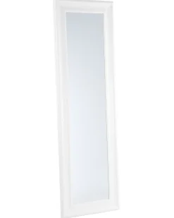 Lustro ścienne LUNEL 51 cm 141 cm Biały